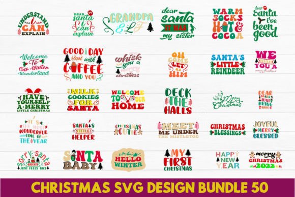 Download Retro Christmas Bundle.Christmas Svg - Premium Bundle
